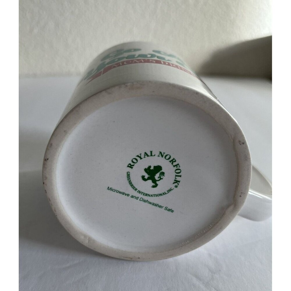 Go Ask Your Dad Mom's Drinking Coffee Ceramic Coffee Mug 4 1/4 Inch Tall 10 OZ - Picture 5 of 8